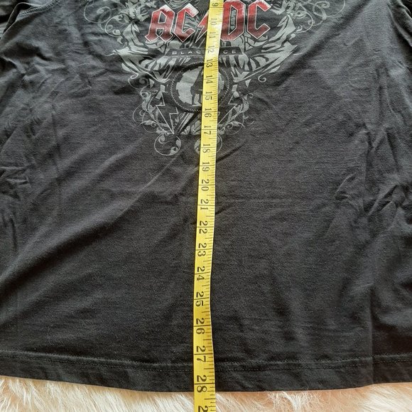 Vintage AC/DC Black Ice Band Shirt Size one size(between large) - Picture 8 of 9